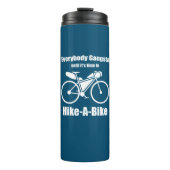 Jeder Gangsta, bis es Zeit ist zu wandern Thermosbecher (Vorderseite)