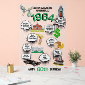 Jeder Geburtstag Spaß Fakten Acrylschild (Hochzeit)