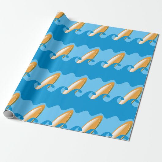 Jeder gegangenes Surfin Geschenkpapier (Ungerollt)