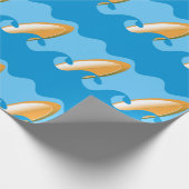 Jeder gegangenes Surfin Geschenkpapier (Ecke)