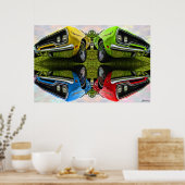 Jeder Geschmack, den Sie mögen - 1970 Plymouth Roa Poster (Küche)