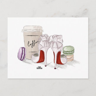 Jeder glamouröse Morgen Postkarte