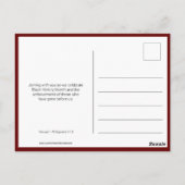 Jeder große Traum BHM HARRIET TUBMAN Zitat Postkarte (Rückseite)