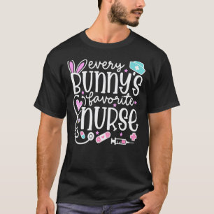 Jeder Häschen Lieblingskrankenschwester Süße Oste T-Shirt