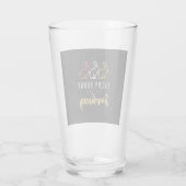 Jeder Hase braucht etwas Sonne Glas (Rückseite)