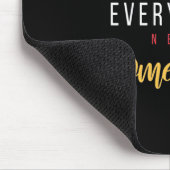 Jeder Hase braucht etwas Sonne Mousepad (Ecke)