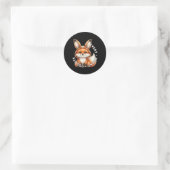Jeder Hase zählt - Fox Sticker (Tasche)