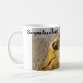 "Jeder hat ein Herz" Kaffeetasse (Links)