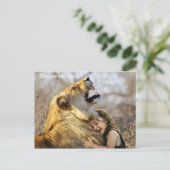 Jeder hat ein Herz Postkarte (Stehend Vorderseite)