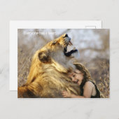 Jeder hat ein Herz Postkarte (Vorne/Hinten)