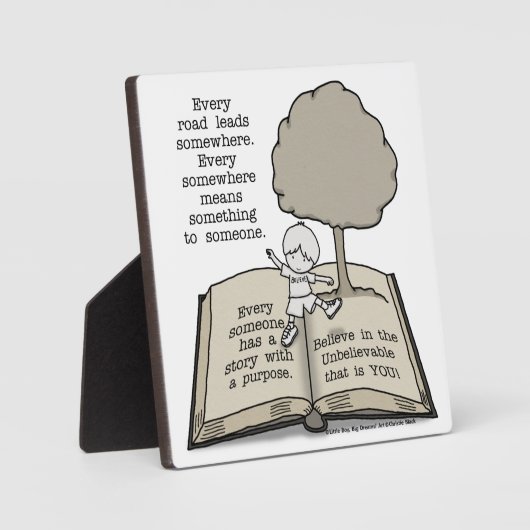 Jeder hat eine Geschichte Fotoplatte (Vorderseite)