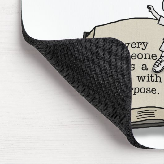 Jeder hat eine Geschichte Mousepad (Ecke)