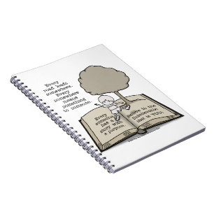 Jeder hat eine Geschichte Notizblock