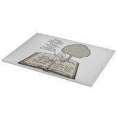 Jeder hat eine Geschichte Schneidebrett (Ecke)