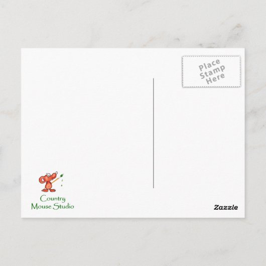 Jeder hat einen Helden, ich nennt Vater, Bären Postkarte (Rückseite)