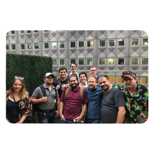 Jeder hat heute Abend Spaß Magnet (Horizontal)