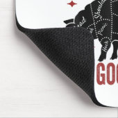 Jeder Hintern verdient ein gutes Rub Funny Schwein Mousepad (Ecke)
