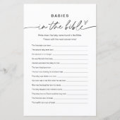 JEDER im Bibel-Baby-Duschspiel (Vorderseite)