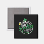 Jeder im Pub Gettin' Tipsy St Patricks Day Magnet (Vorderseite/Rückseite)