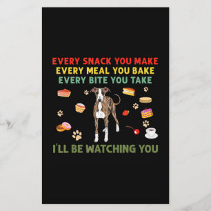 Jeder Imbiss, den Sie machen jede Mahlzeit, die Si Briefpapier