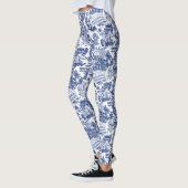 Jeder in Harmony Toile de Jouy (Indigofarbe) Leggings (Links)