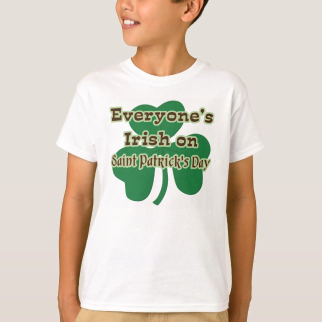 Jeder irisch T-Shirt (Vorderseite)