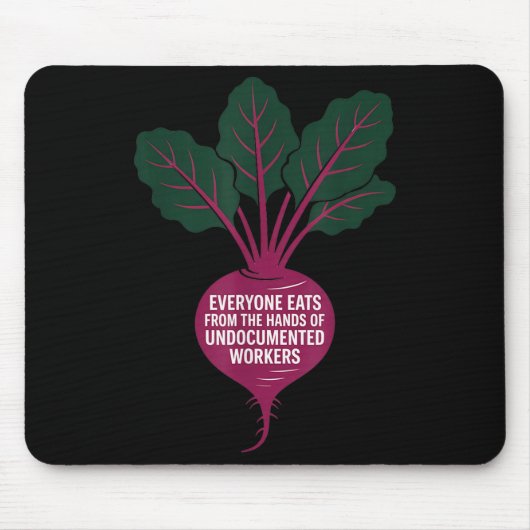 Jeder isst aus den Händen ungeduldiger Arbeiter Mousepad (Vorne)