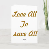 Jeder ist auf der Balcony Motivation Karte (Rückseite)