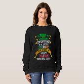 Jeder ist ein bisschen irisch auf St Patricks Day  Sweatshirt (Vorne ganz)