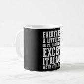 Jeder ist ein kleiner irischer Patricks-Tag, außer Kaffeetasse (Vorderseite Links)