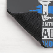 Jeder ist ein Maler, bis ein echter Maler auftauch Mousepad (Ecke)