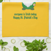 Jeder ist heute irisch geschirrtuch (Gefaltet)