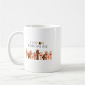 Jeder ist hier Idaho Lehrer willkommen Kaffeetasse (Links)