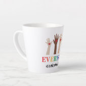 Jeder ist hier Idaho Lehrer willkommen Milchtasse (Linke Ecke)