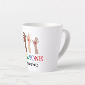 Jeder ist hier Idaho Lehrer willkommen Milchtasse (Rechte Ecke)