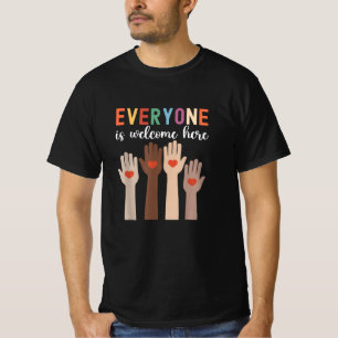 Jeder ist hier Idaho Lehrer willkommen T-Shirt
