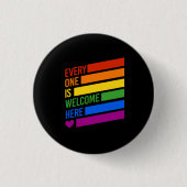 Jeder ist hier willkommen button (Vorderseite)
