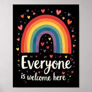 Jeder ist hier willkommen, Idaho Erzieher Pride Ra Poster