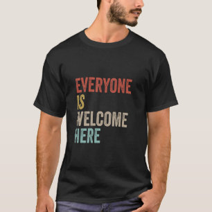 Jeder ist hier willkommen Inklusion Gleichheit Ida T-Shirt