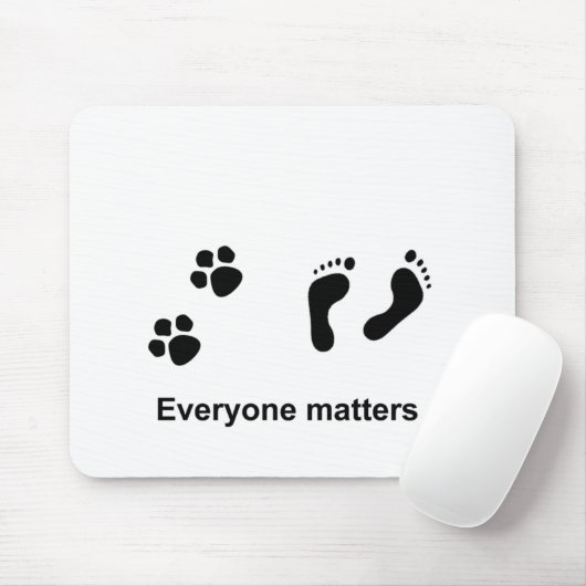 Jeder ist von Bedeutung Mousepad (Mit Mouse)