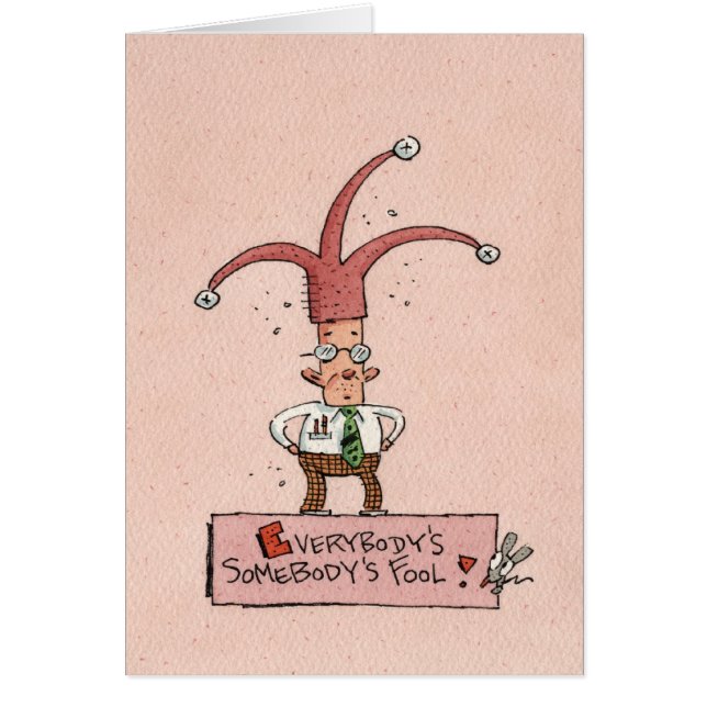 Jeder jemand Dummkopf! (Vorne)