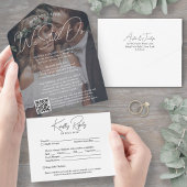 JEDER Jubiläumsjahr Party Foto & QR Code, den wir  All In One Einladung