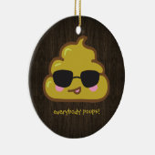 jeder kackt keramik ornament (Rechts)