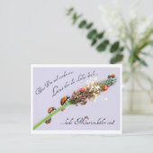 Jeder kann ein bisschen mehr Glück benutzen! Postkarte (Stehend Vorderseite)