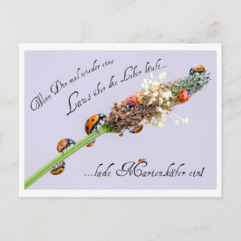 Jeder kann ein bisschen mehr Glück benutzen! Postkarte