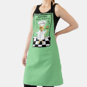 Jeder kann kochen! Green Kitty Schürze (groß) (InSitu)