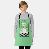 Jeder kann kochen! Green Kitty Schürze (klein) (Getragen)