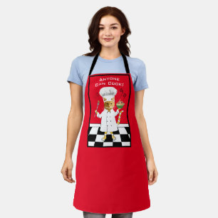Jeder kann kochen! Red Kitty Schürze (Mittel)