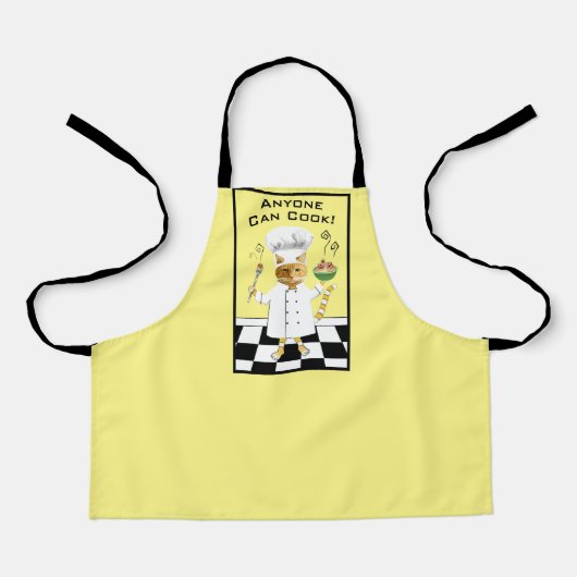 Jeder kann kochen! Schürze der Kinder (Vorderseite)