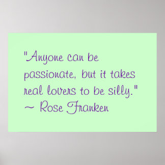 Jeder kann leidenschaftlich sein poster